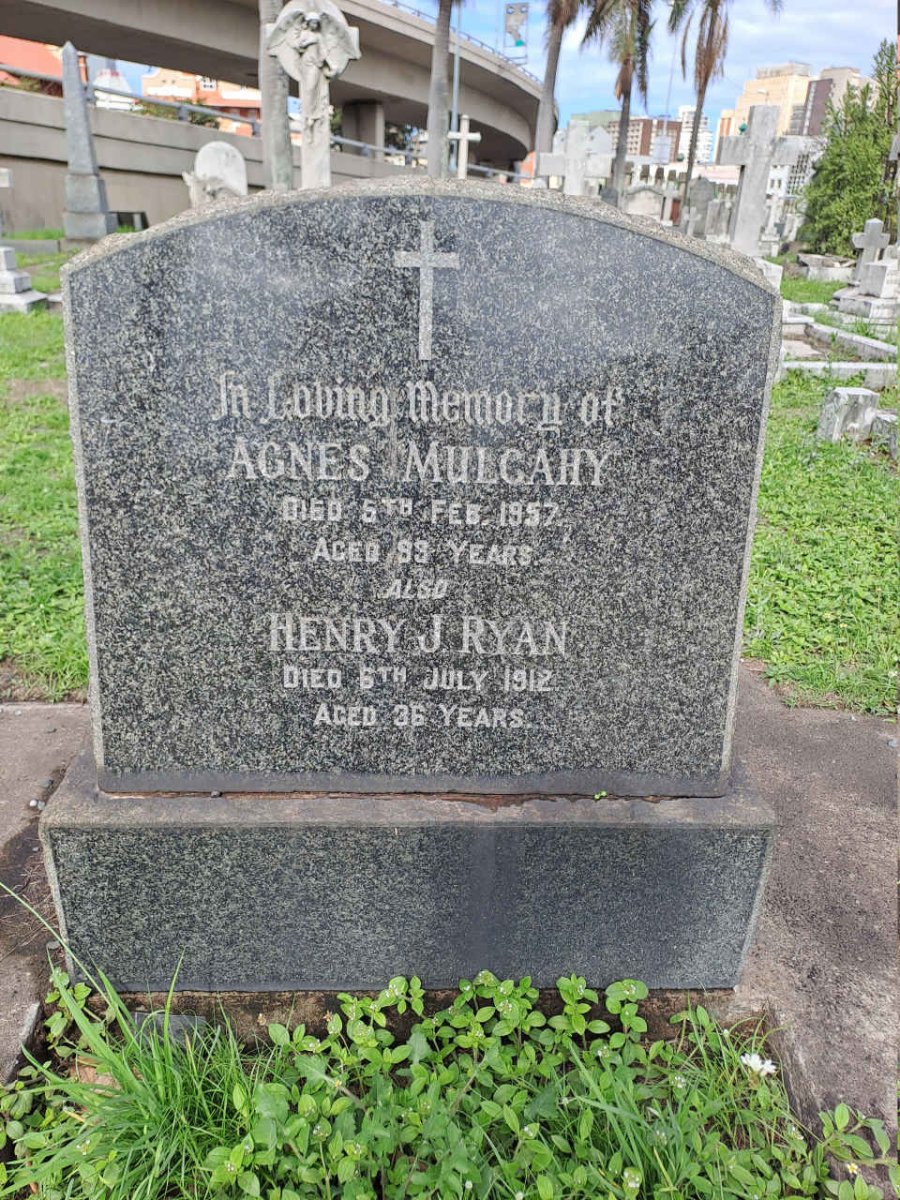MULCAHY Agnes -1957 :: RYAN Henry -1912