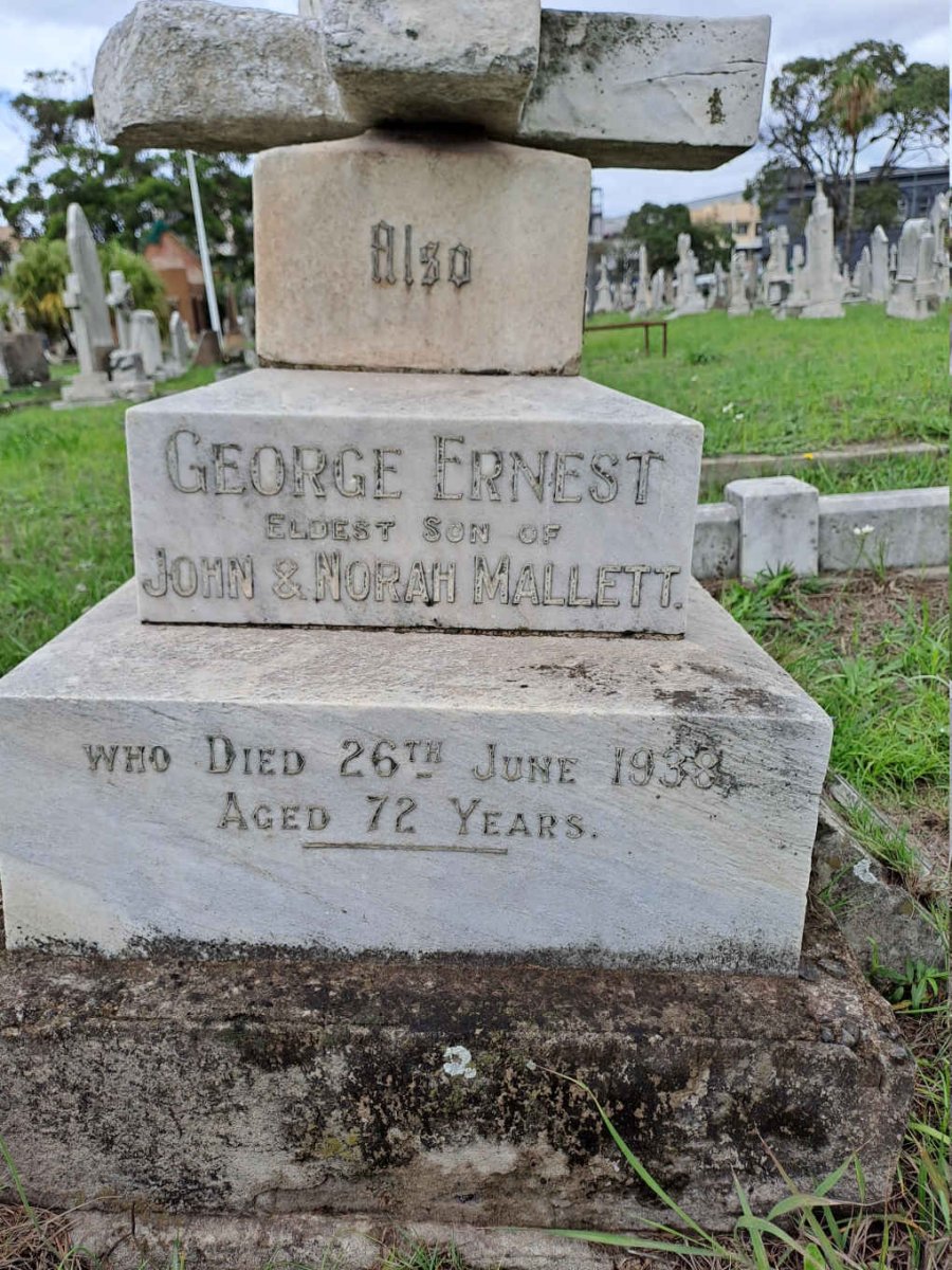 MALLETT George Ernest -1938