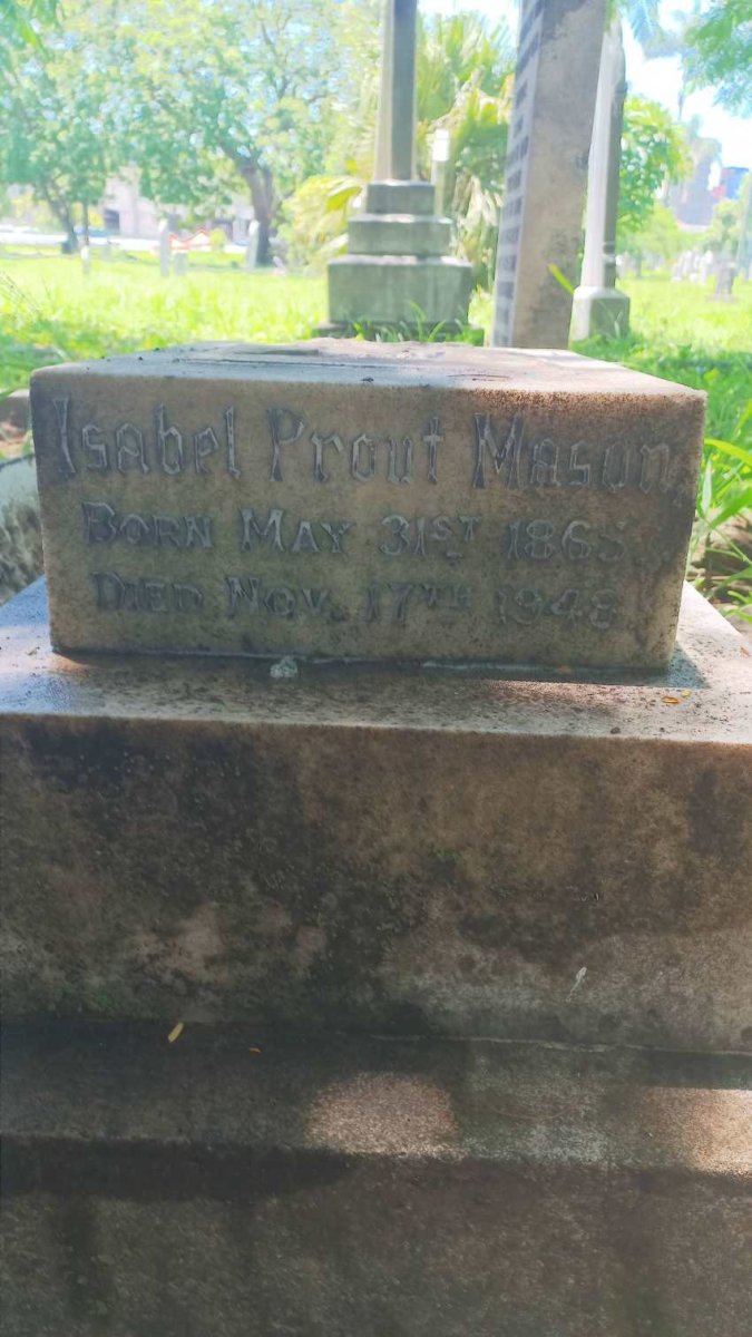 MASON Isabel Prout 1865-1948