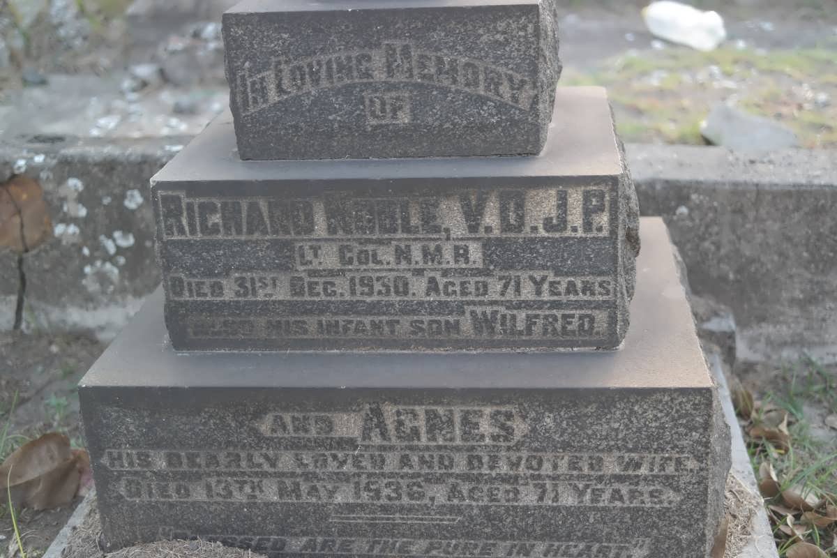 NOBLE Richard -1930 &amp; Agnes -1936 :: NOBLE Wilfred