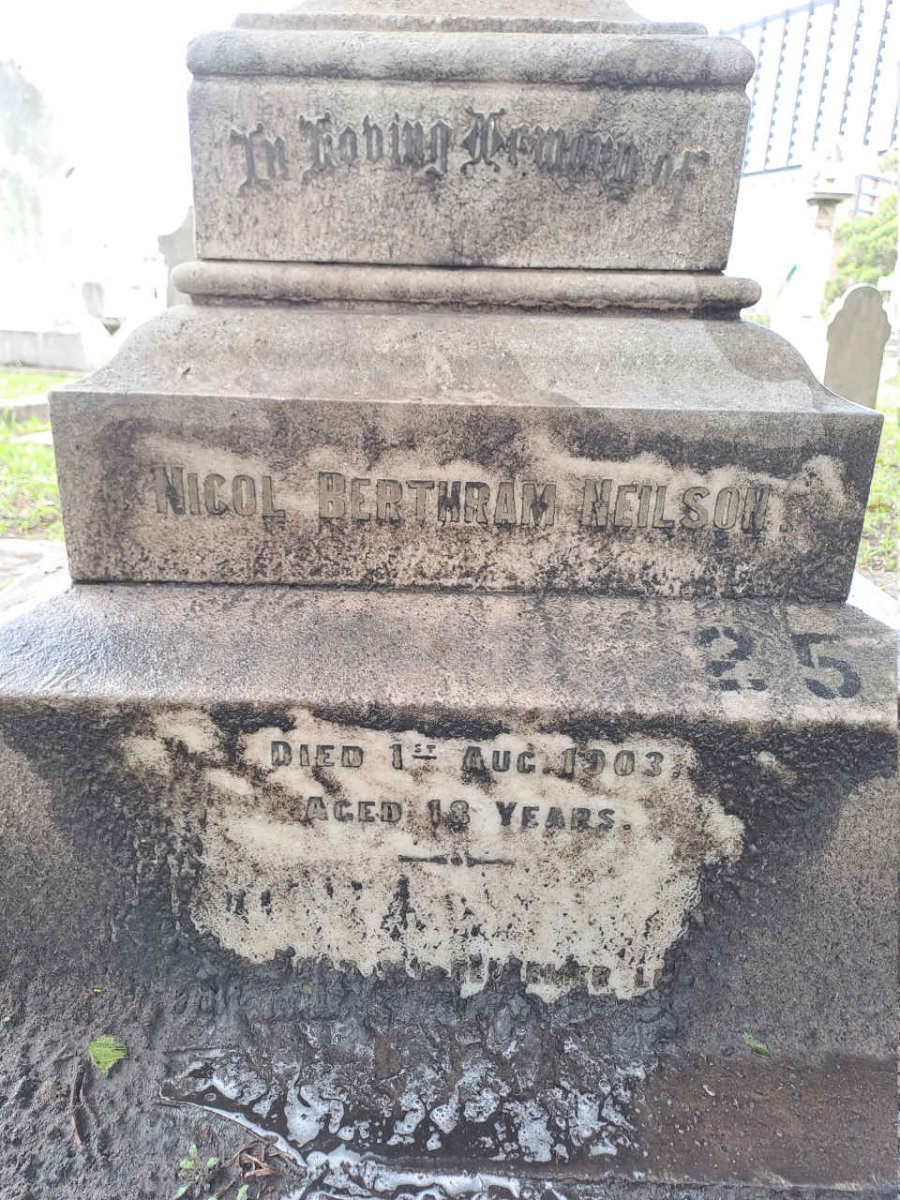 NEILSON Nicol Berthram -1903