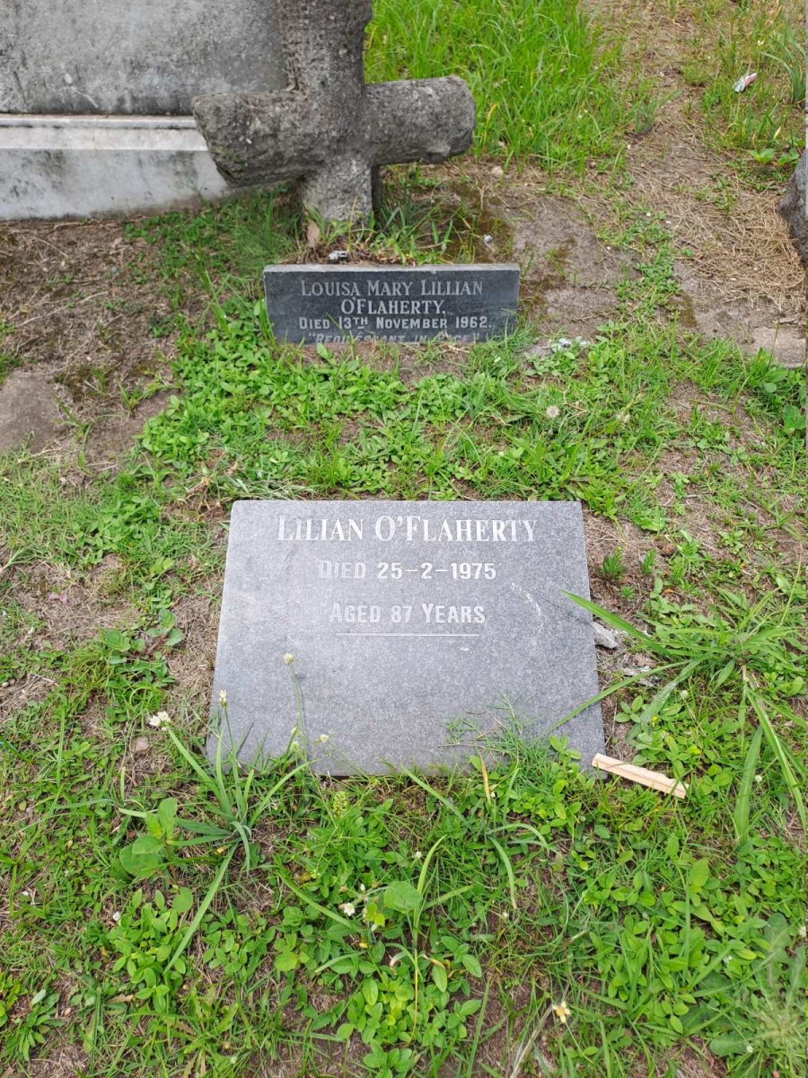 O'FLAHERTY Louisa Mary Lillian -1962 :: O'FLAHERTY Lilian -1975