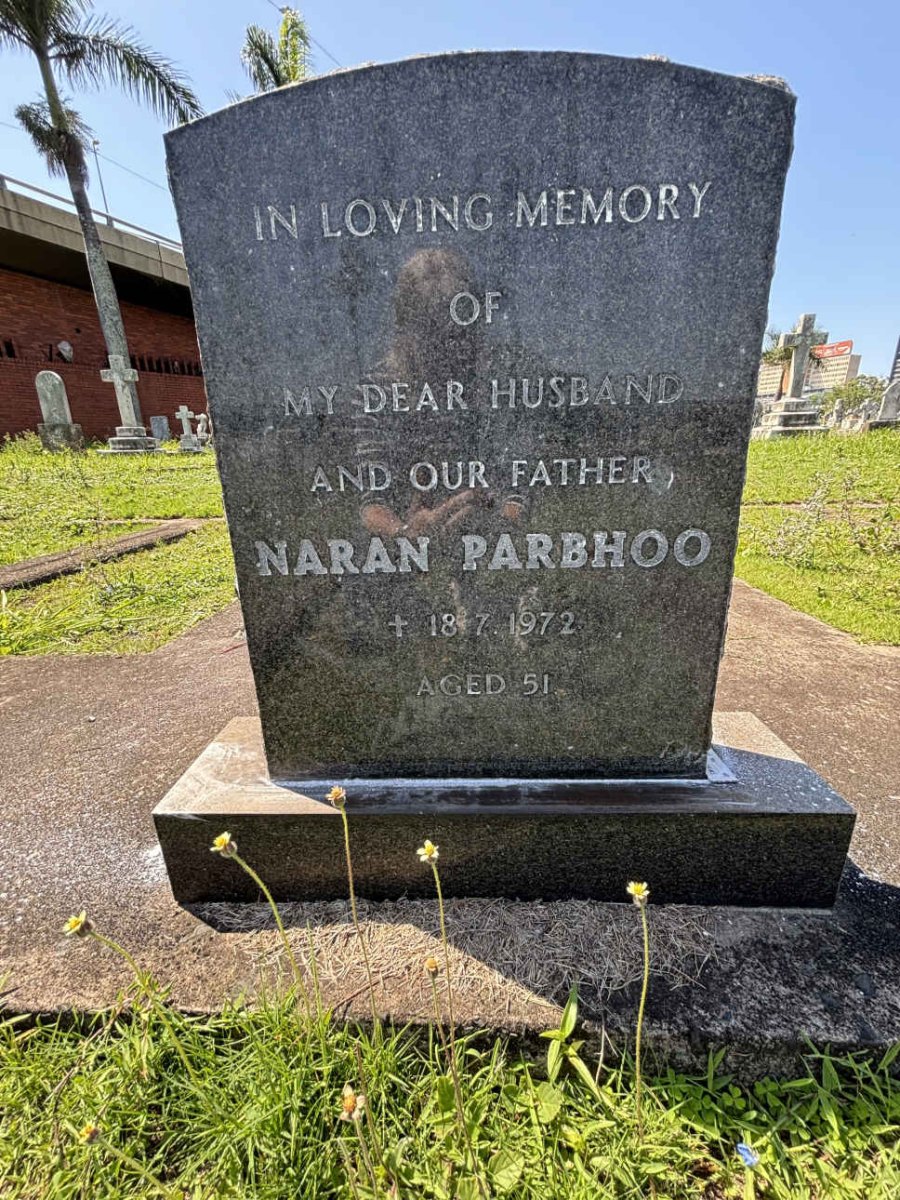 PARBHOO Naran -1972