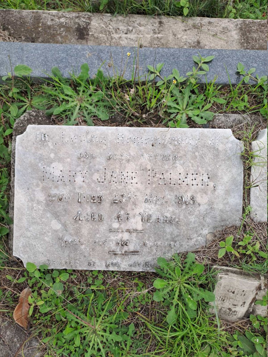 PALMER Mary Jane -1918