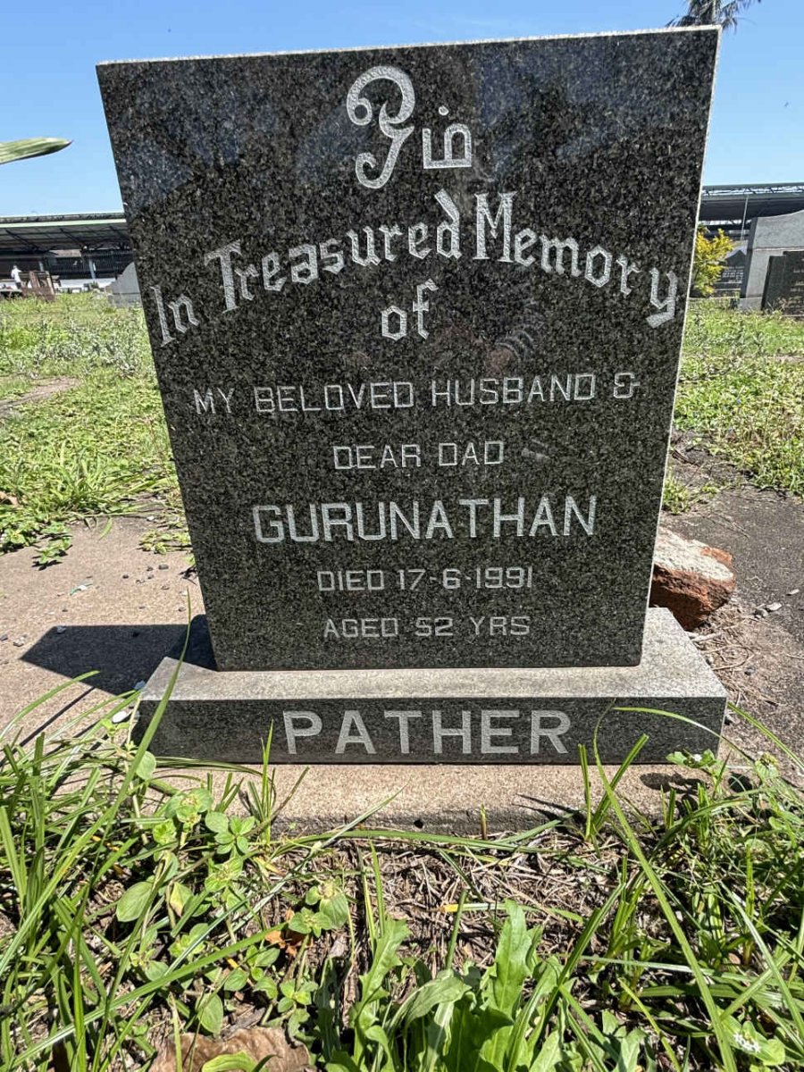 PATHER Gurunathan -1991