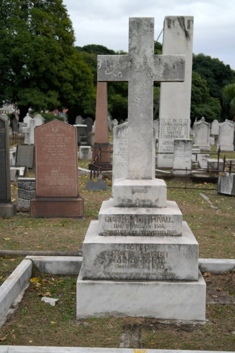 POVALL Charles James 1844-1906 &amp; Mary Esther 1840-1920
