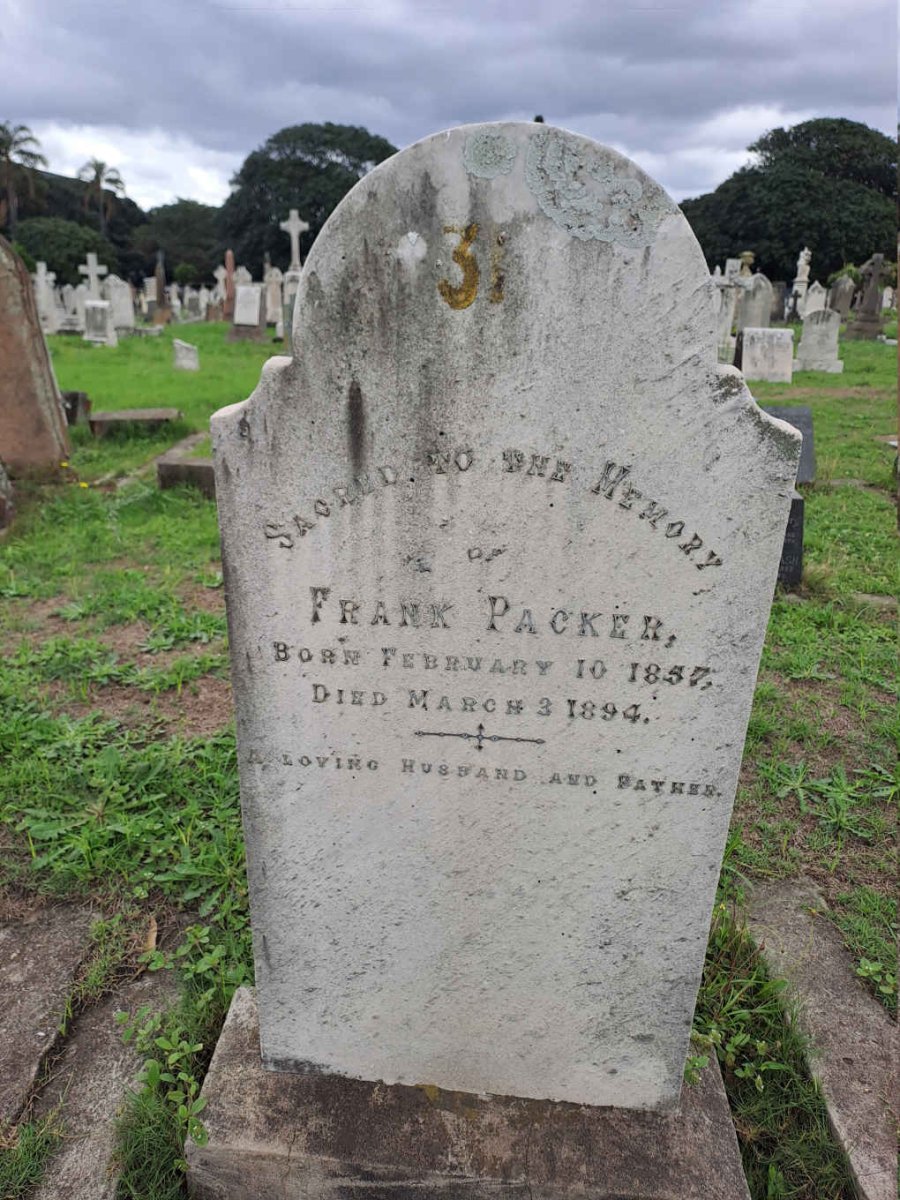 PACKER Frank 1857-1894
