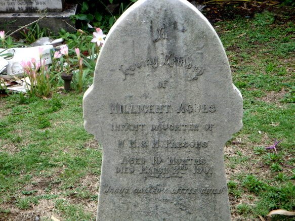 PARSONS Millicent Agnes -1901