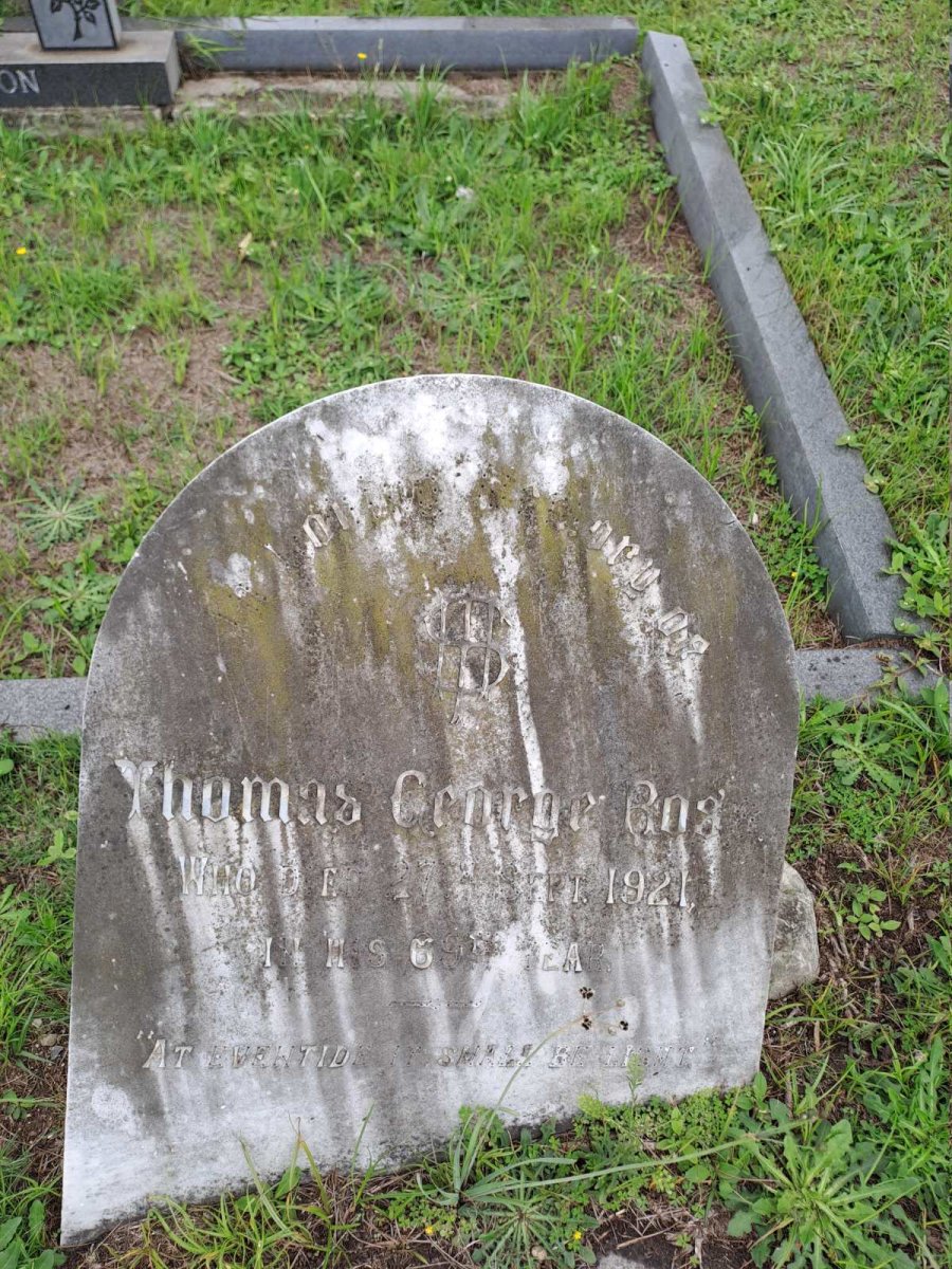 ROSS Thomas George -1921