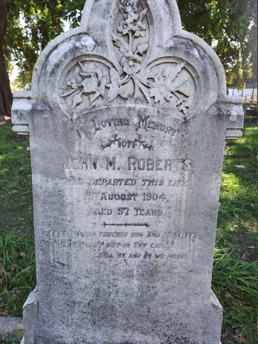 ROBERTS John M. -1904