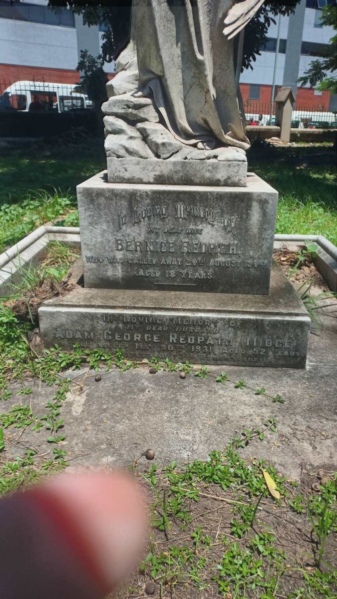 REDPATH Adam George -1931 & Bernice -1904