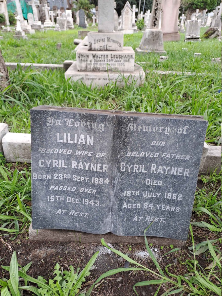RAYNER Cyril -1962 & Lilian 1884-1943