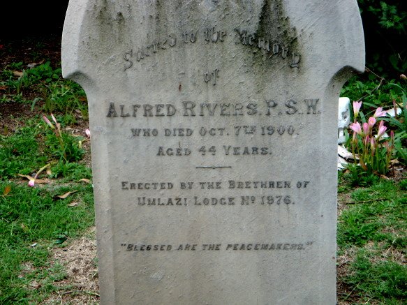 RIVERS Alfred -1900