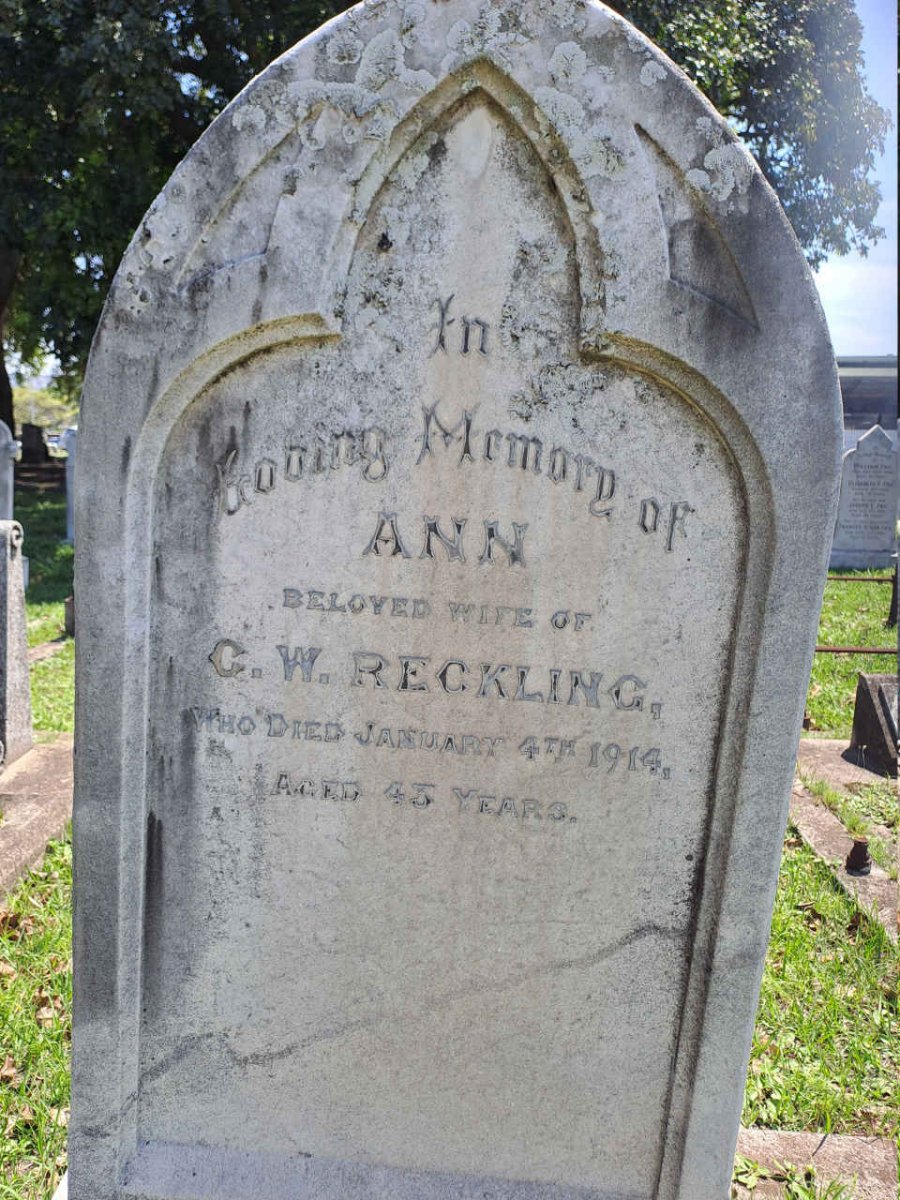 RECKLING Ann -1914