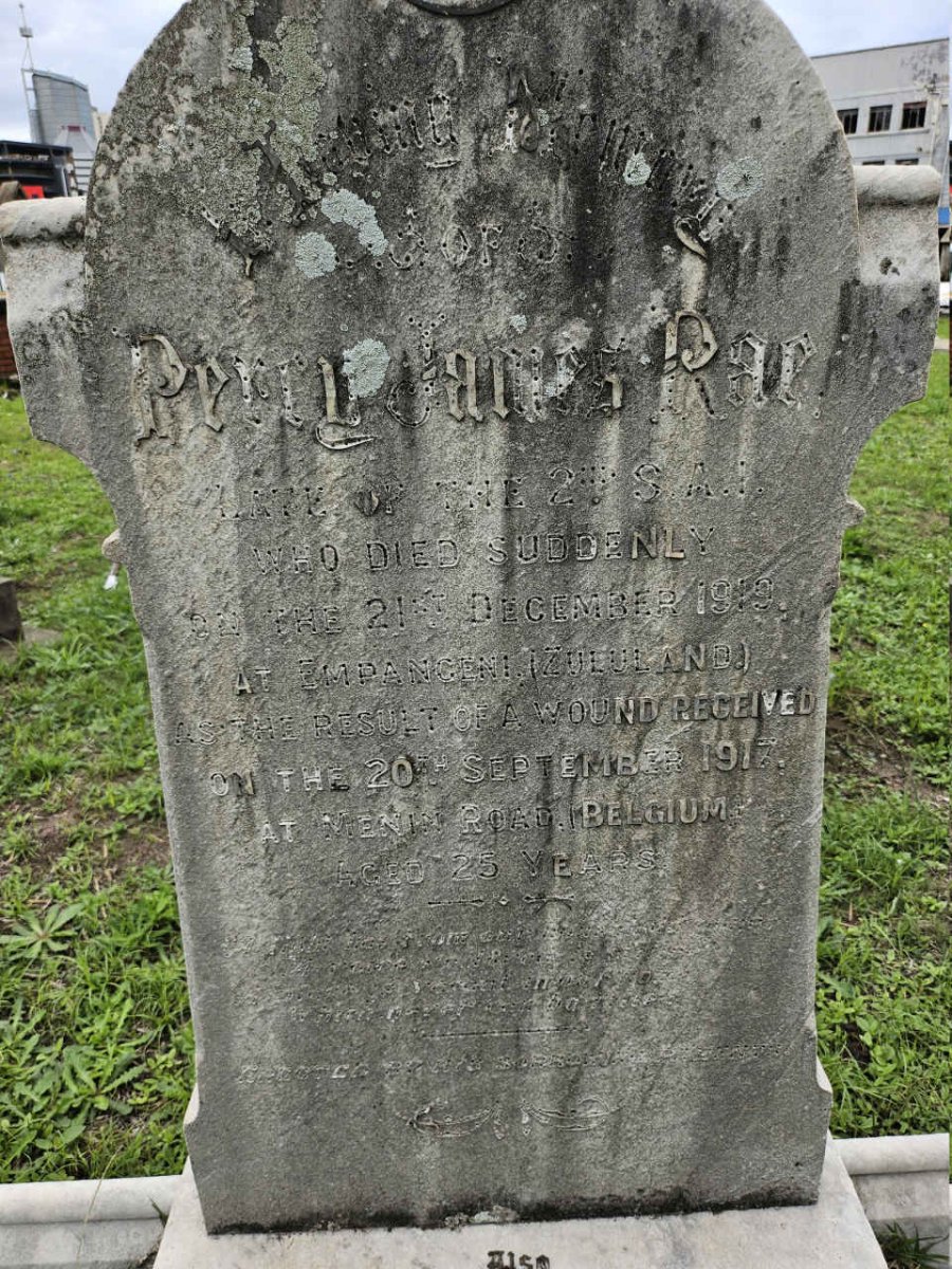 RAE Percy James -1919