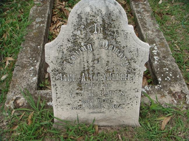 ROBERTS Jane Alice -1894
