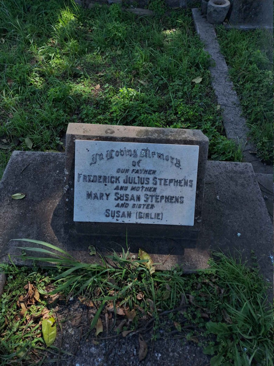 STEPHENS Frederick Julius :: STEPHENS Mary Susan :: STEPHENS Susan