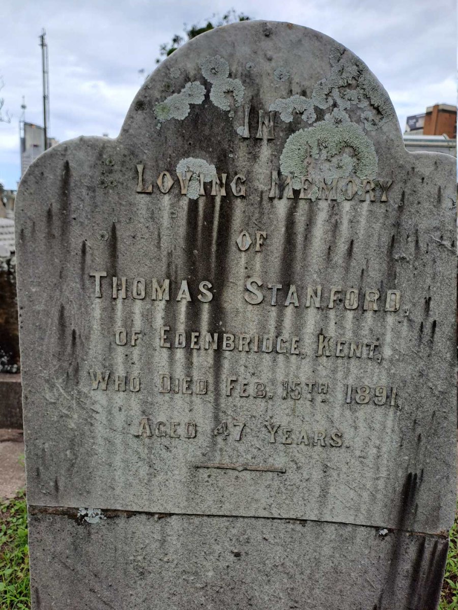 STANFORD Thomas -1891