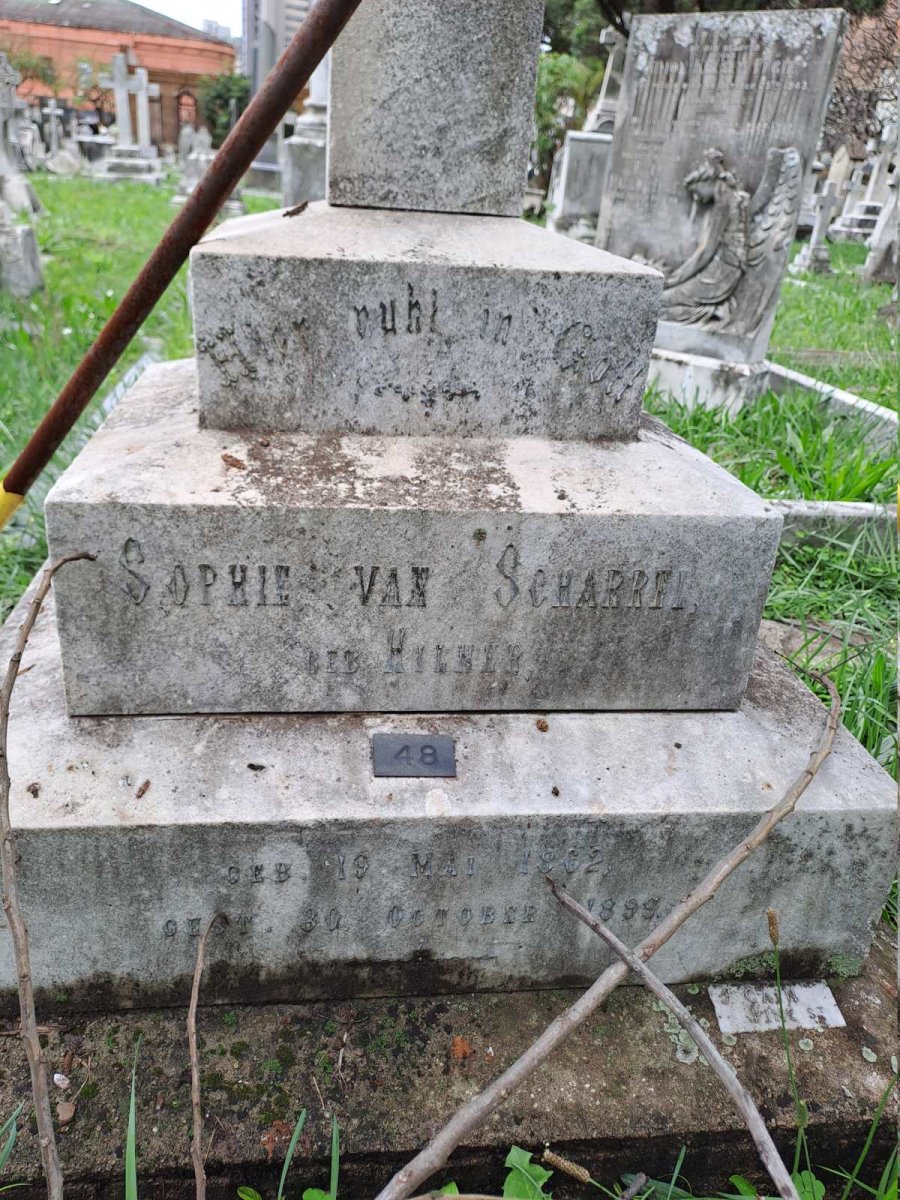 SCHARREL Sophie, van 1862-1899