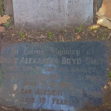 SMITH Bruce Alexander, BOYD 