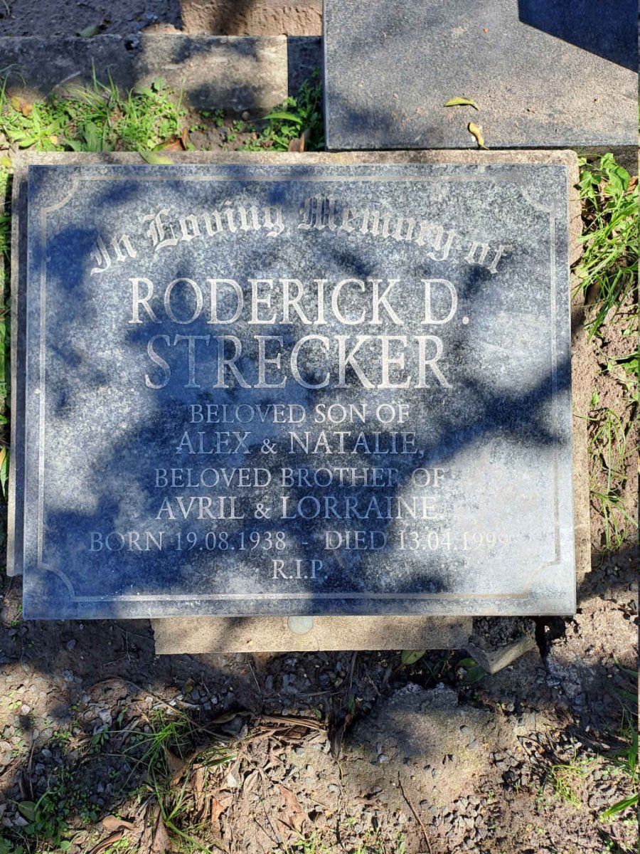 STRECKER Roderick D. 1938-199?