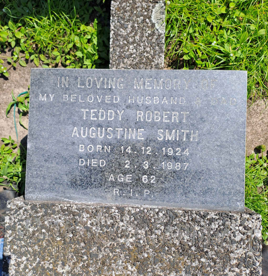 SMITH Teddy Robert Augustine 1924-1987