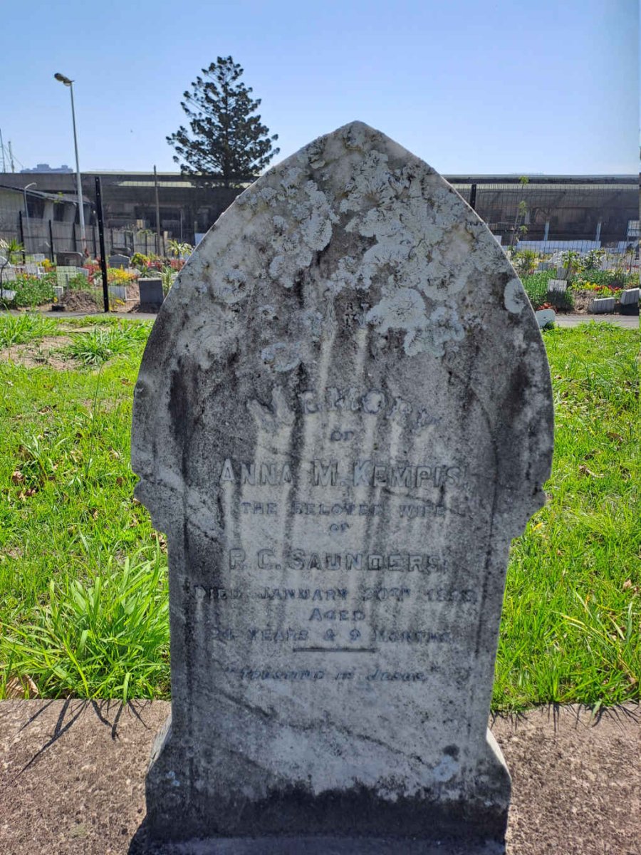 SAUNDERS Anna M. nee KEMPIS 