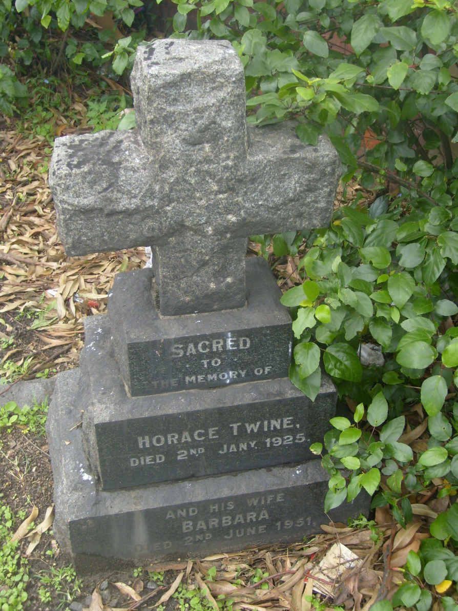 TWINE Horace -1925 &amp; Barbara -1951