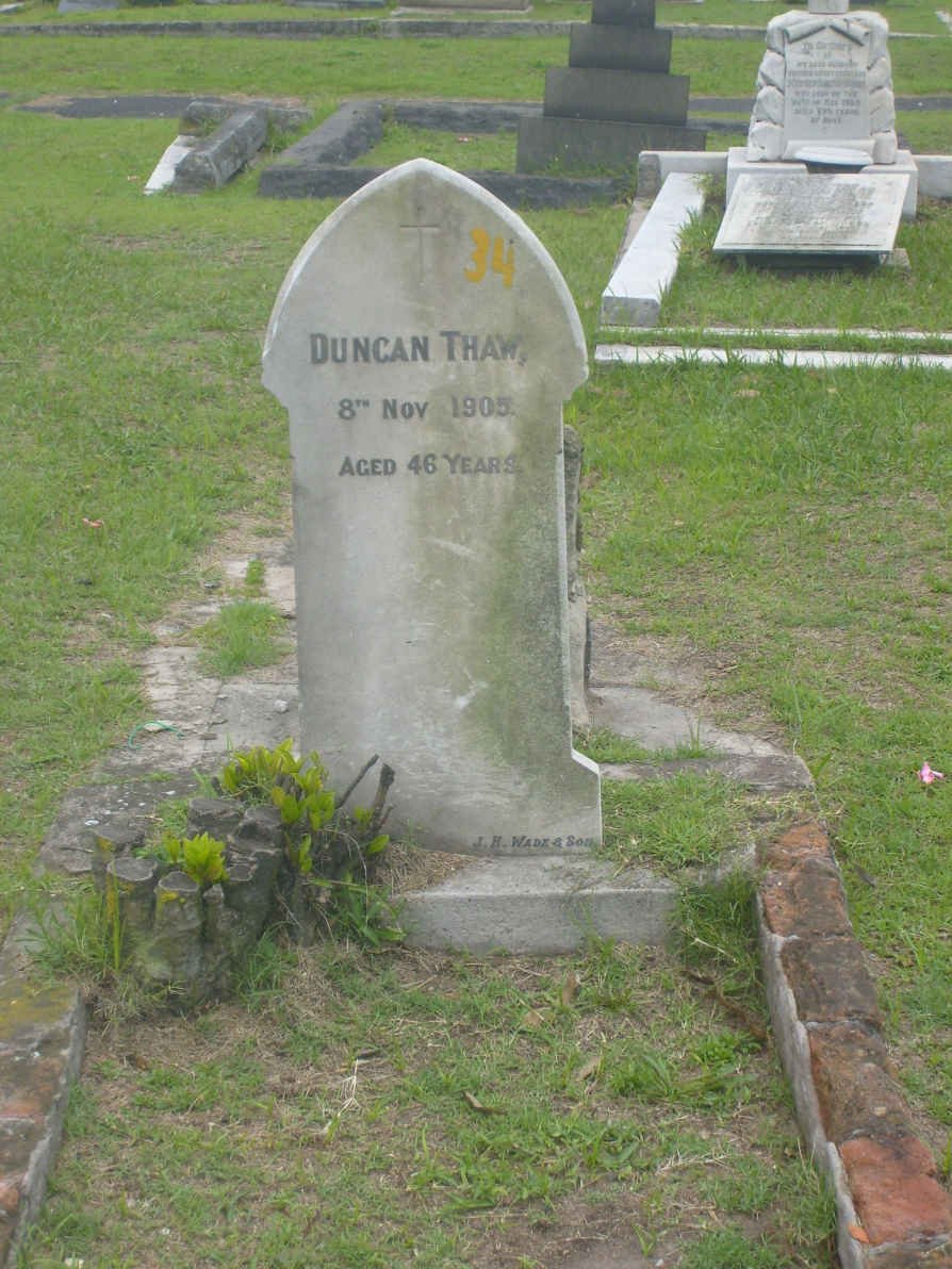 THAW Duncan -1905