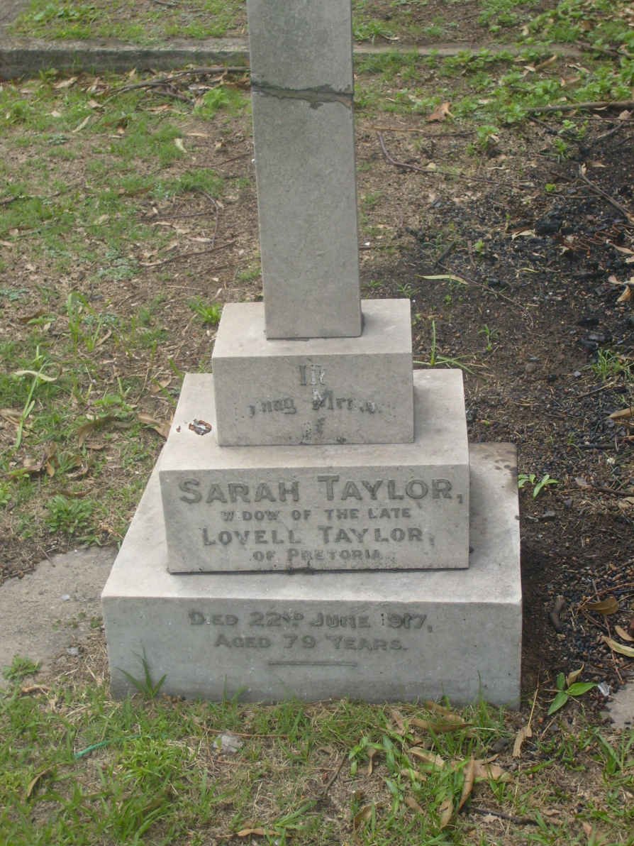 TAYLOR Sarah -1917