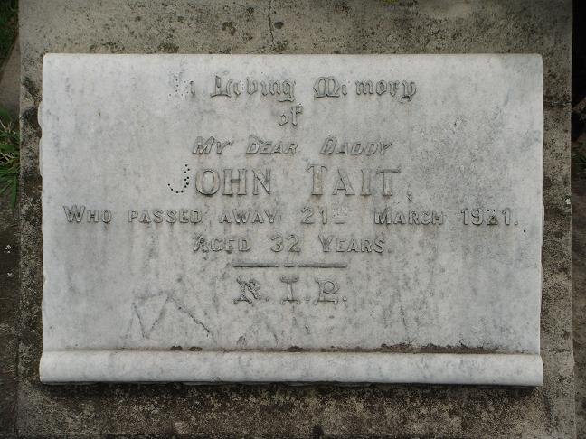TAIT John -1921