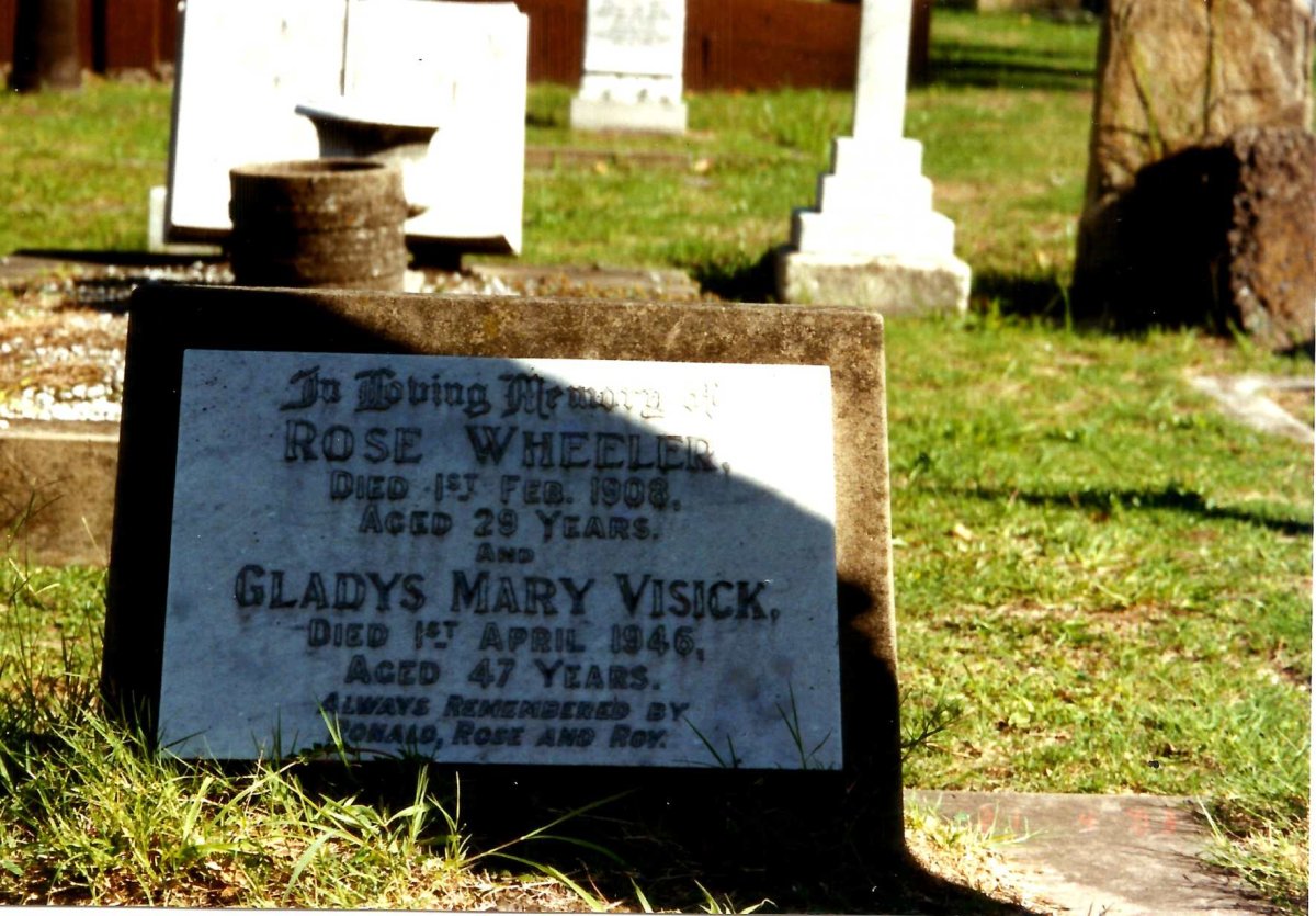 VISICK Gladys Mary -1946 :: WHEELER Rose -1908