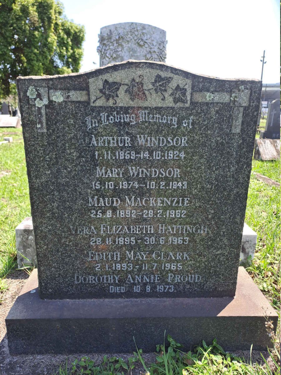 WINDSOR :: MACKENZIE :: HATTINGH :: CLARK :: PROUD