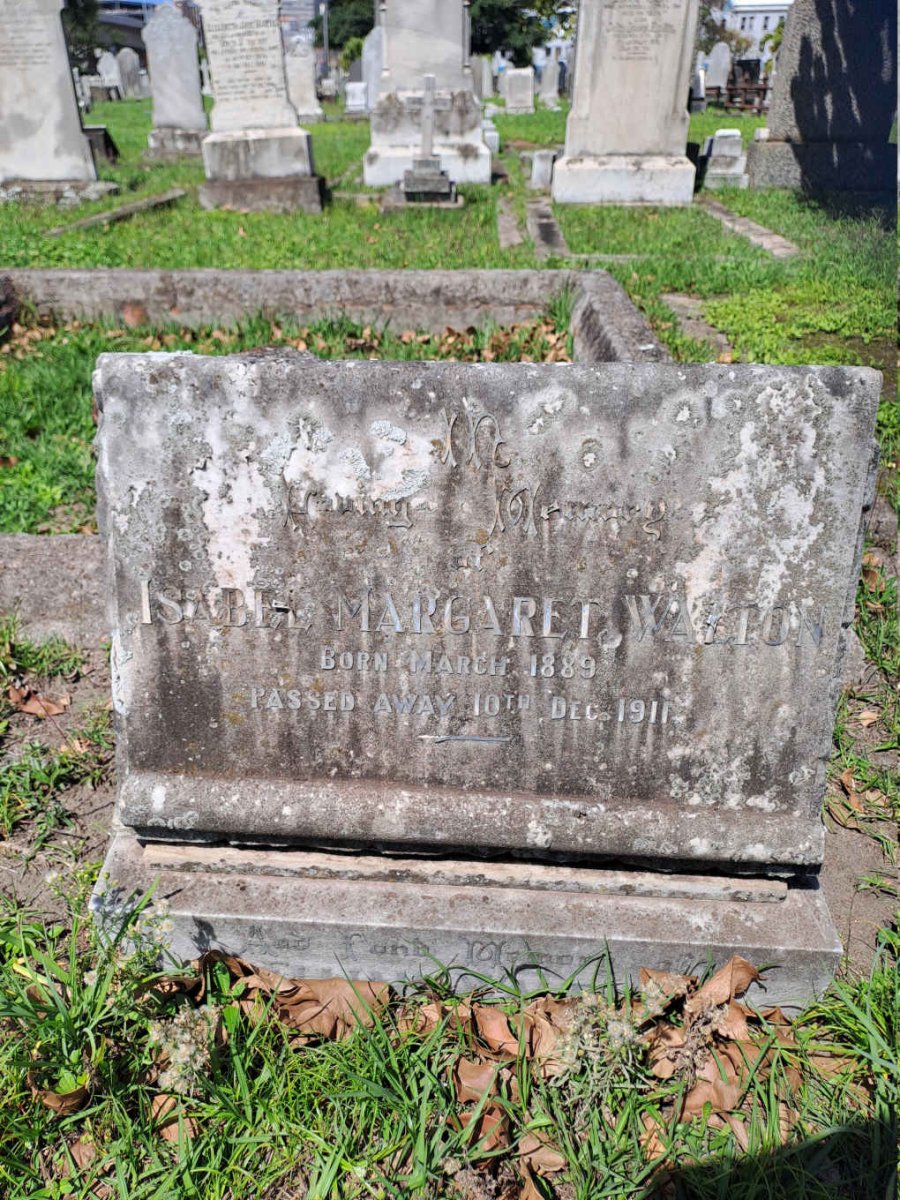 WALTON Isabel Margaret 1889-1911