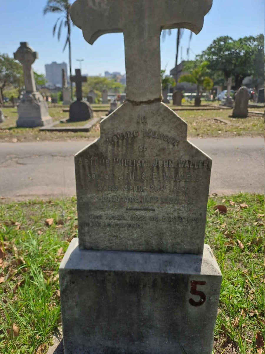 WALLER Arthur William John 1897-1898