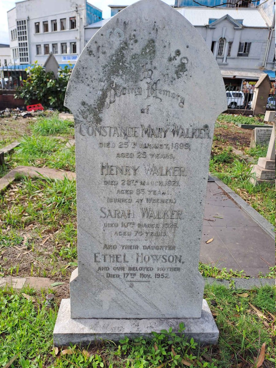 WALKER Henry -1921 & Sarah -1925 :: WALKER Constance Mary -1899 :: HOWSON Ethel -1952