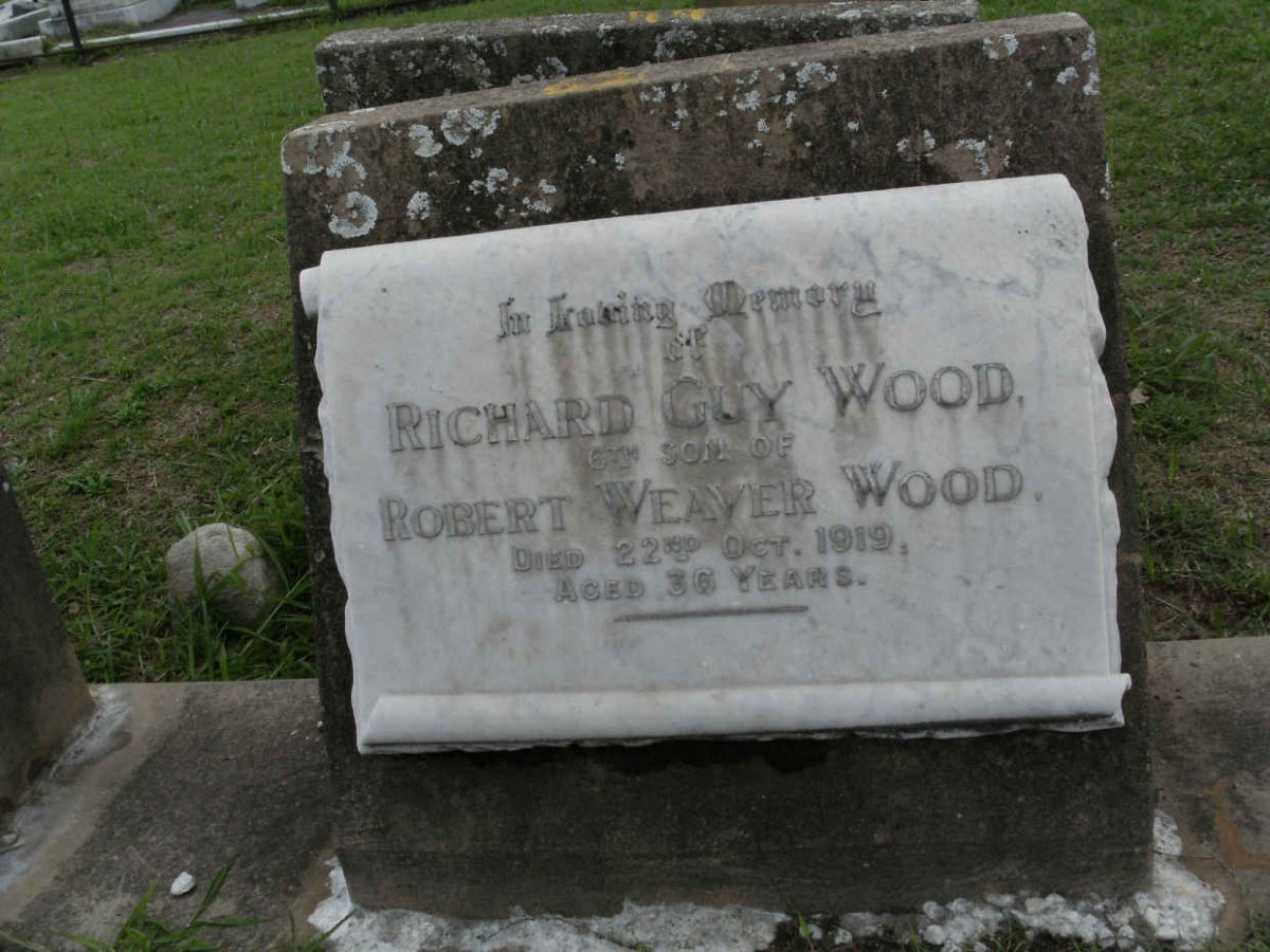WOOD Richard Guy -1919