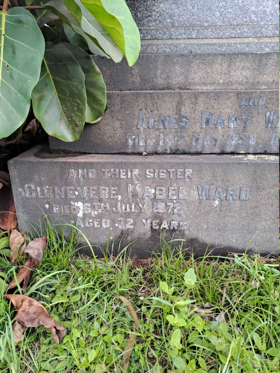 WARD Guinevere Mabel -1972