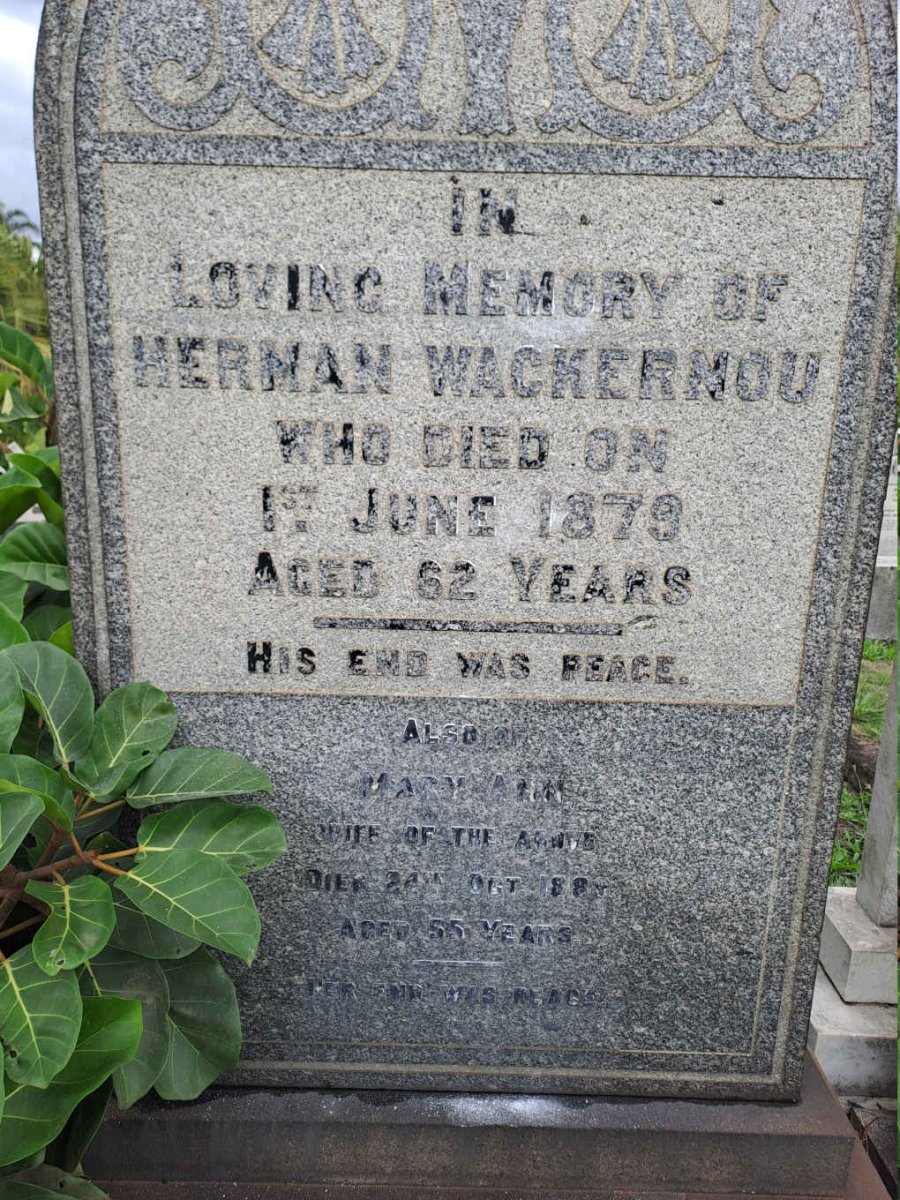 WACKERNOU Herman -1879 & Mary-Ann -188?