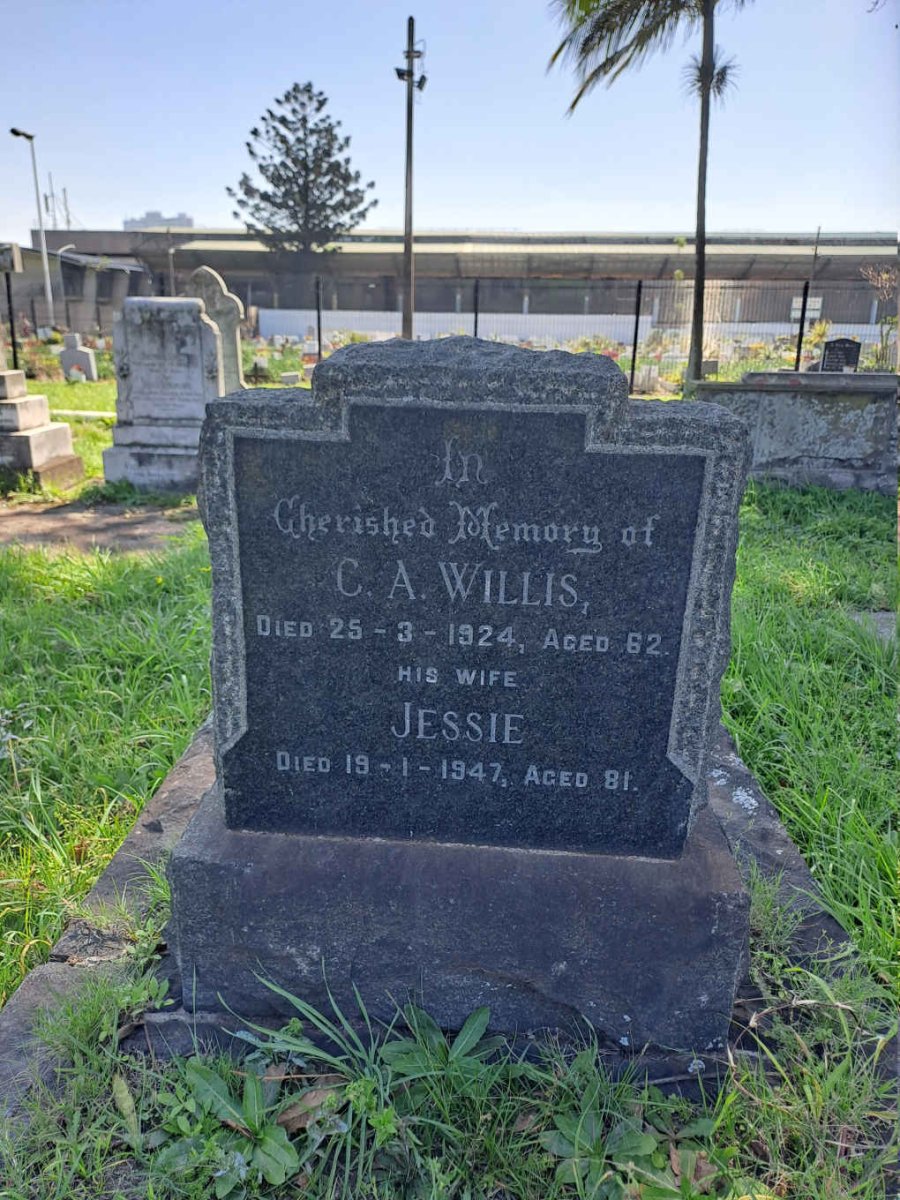 WILLIS C.A. -1924 & Jessie -1947