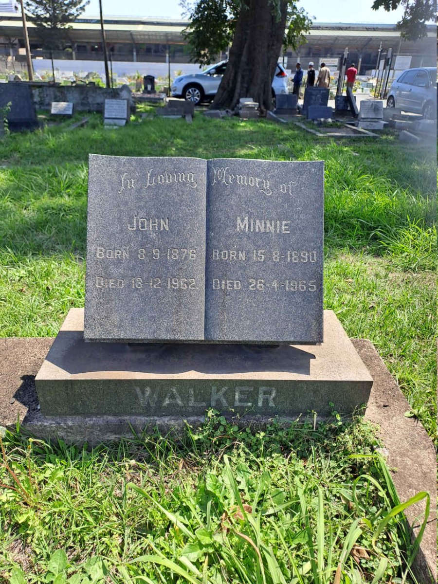 WALKER John 1876-1962 & Minnie 1890-1965
