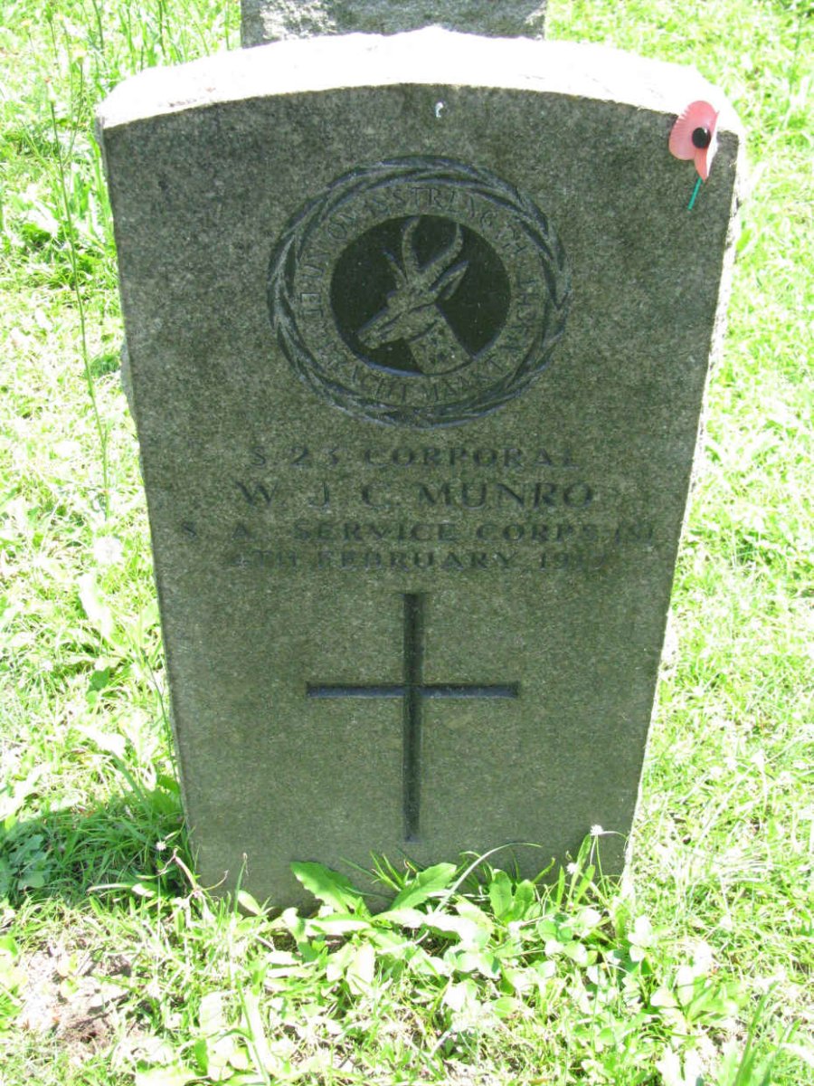 MUNRO W.J.C. -19??