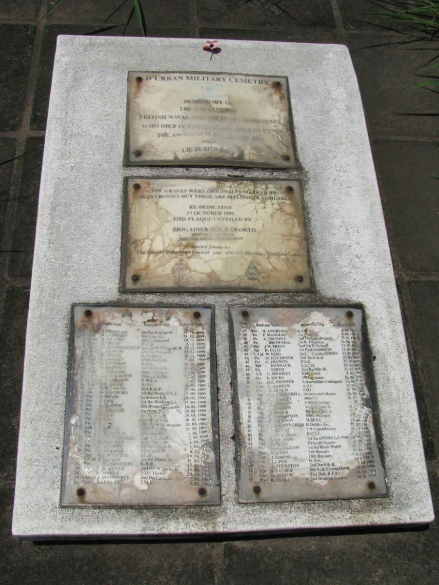 5. Anglo Boer War Memorial