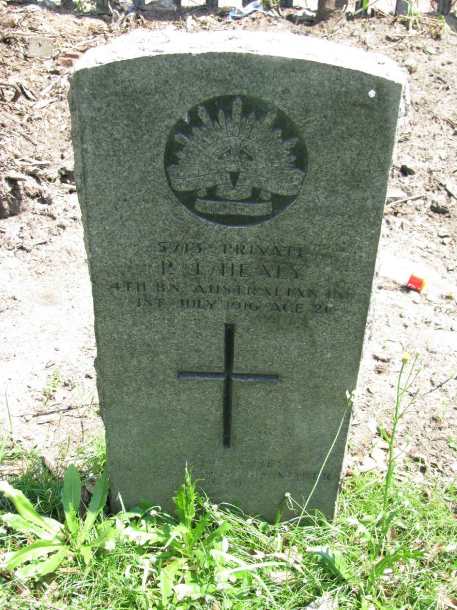 HEALY P.J. -1916