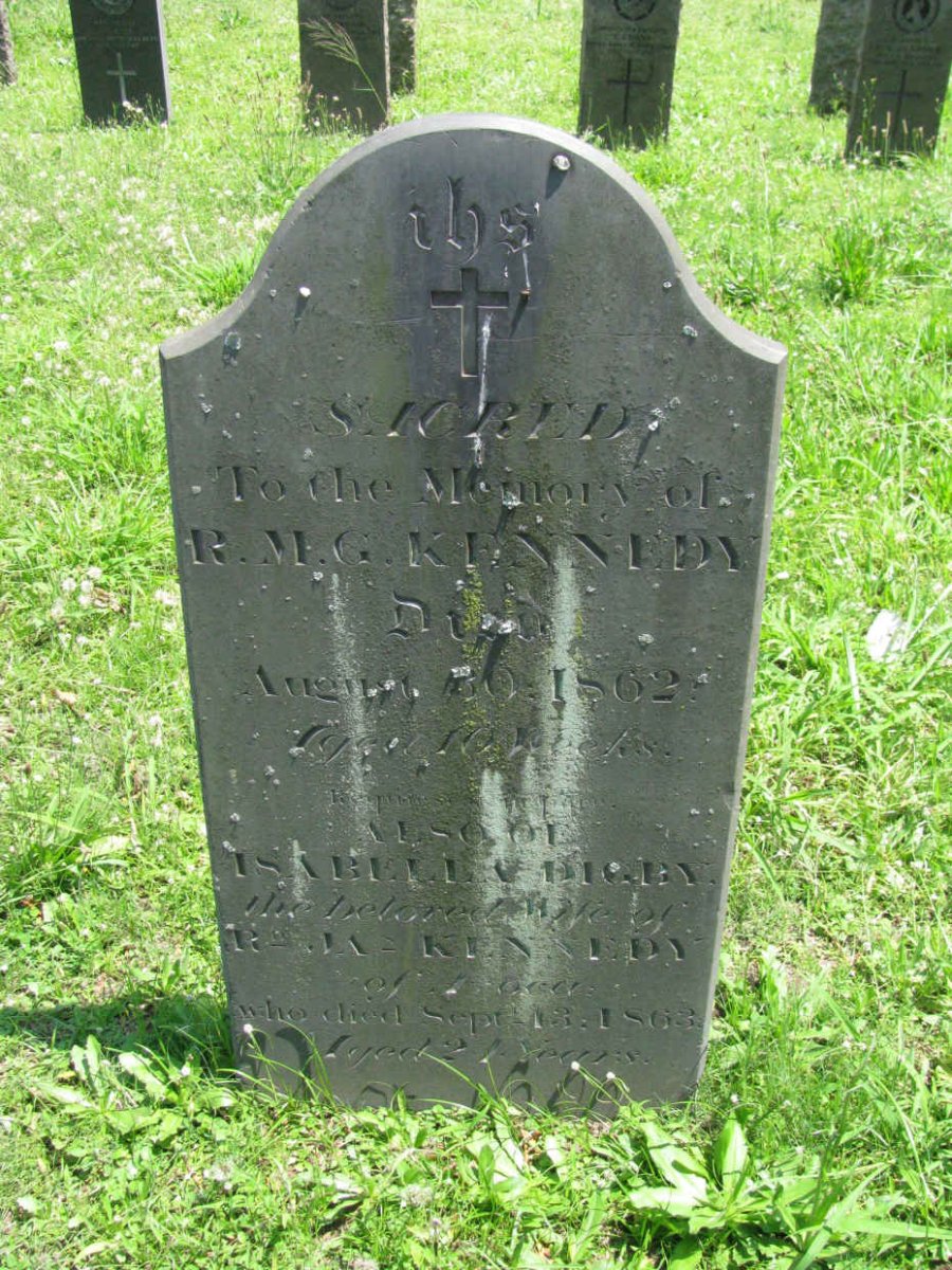 KENNEDY R.M.G. -1862 &amp; Isabella Digby -1963