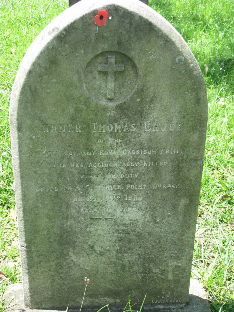 BROCK Thomas -1900