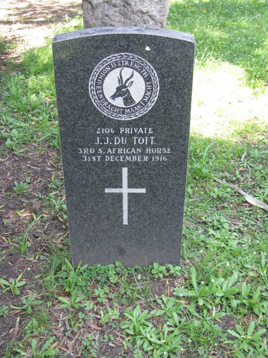 TOIT J.J., du  -1916