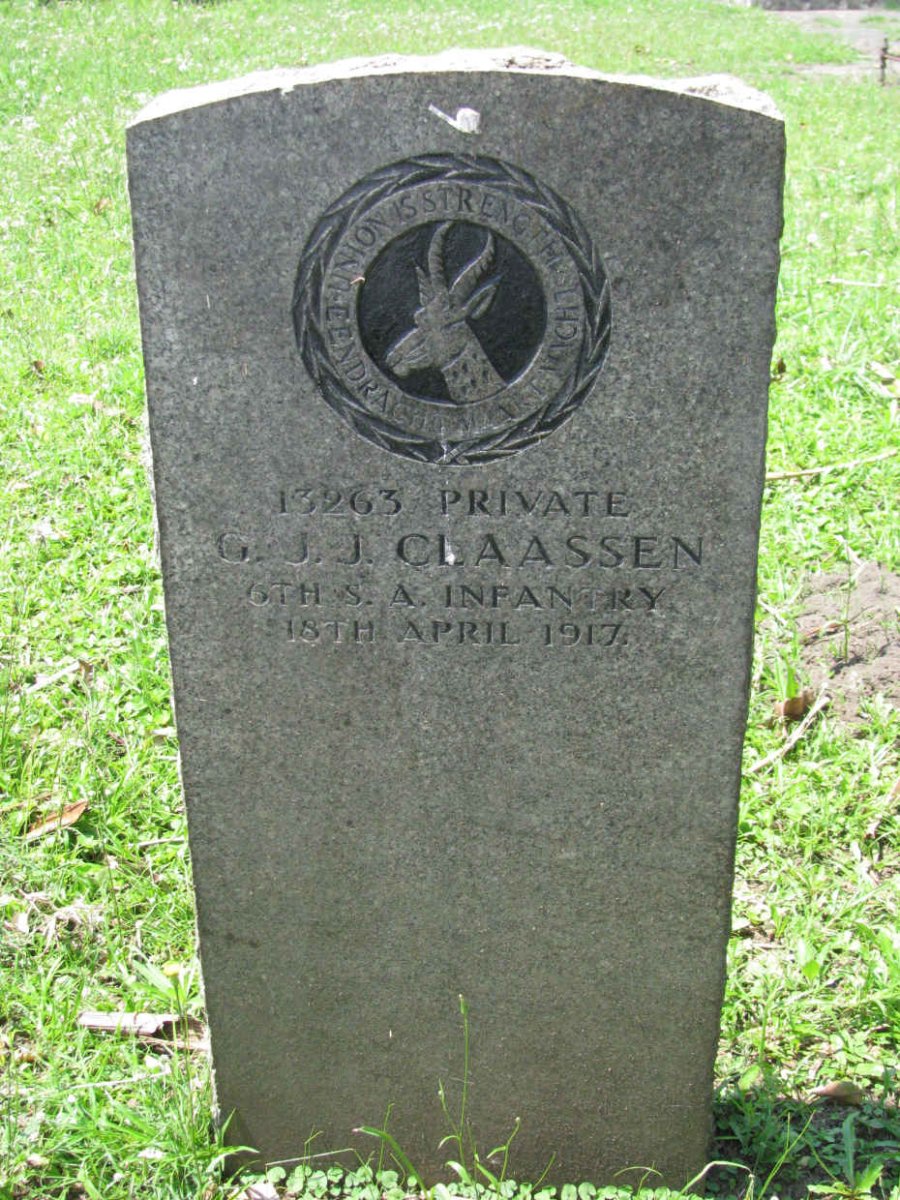 CLAASSEN G.J.J. -1917