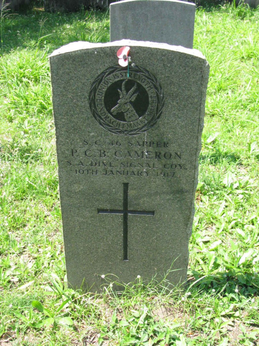 CAMERON P.C.B. -1917