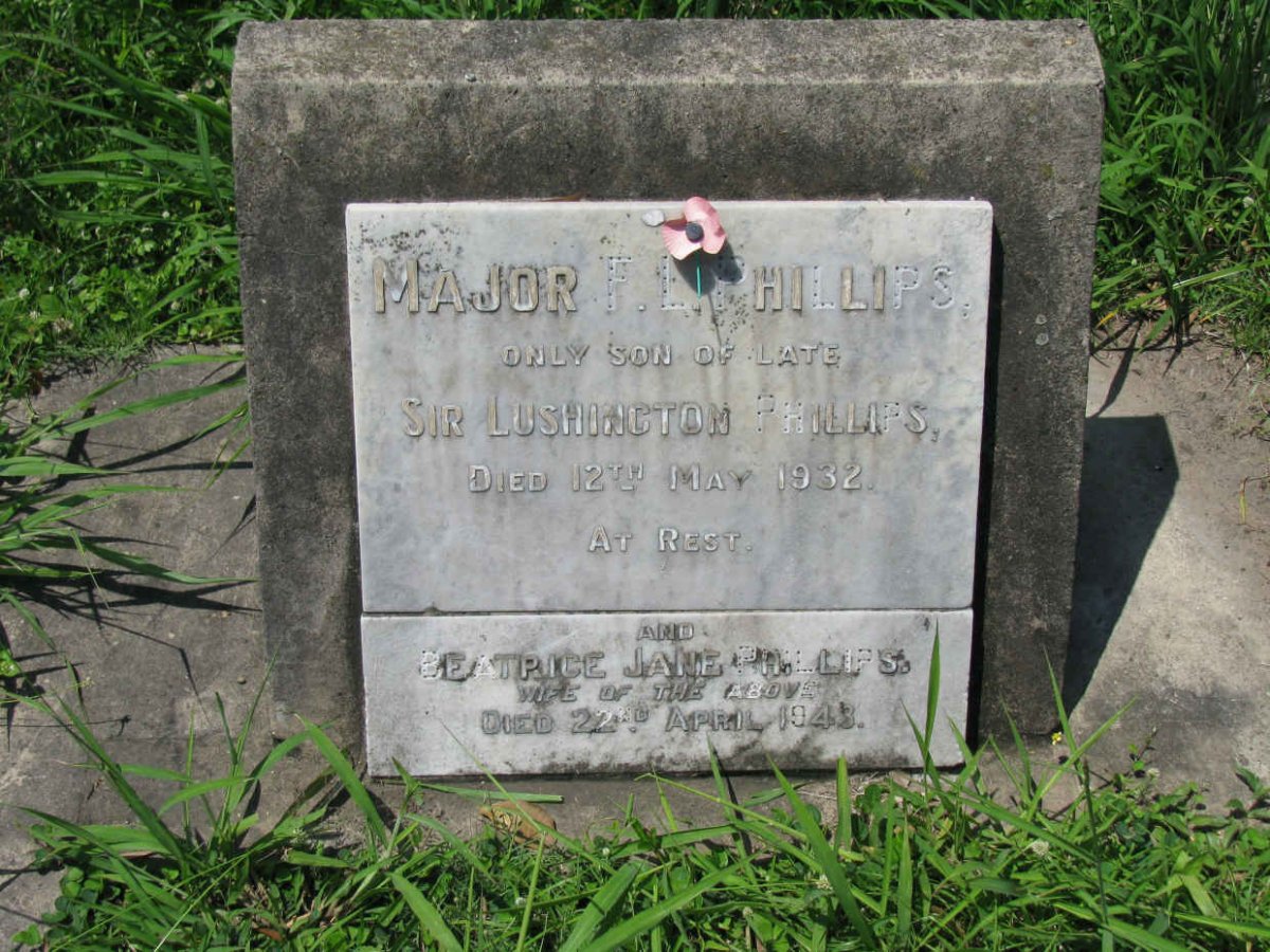 PHILLIPS F.L. -1932 &amp; Beatrice Jane -1943